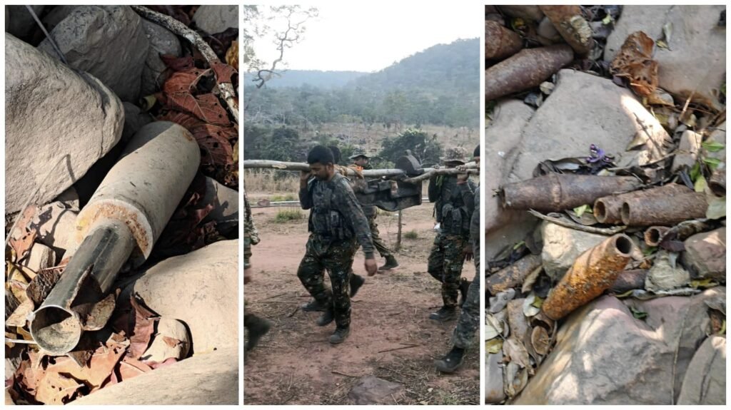 CRPF Big Action : कर्रेगुट्टा के सुदूर इलाके में माओवादियों की हथियार फैक्ट्री का पर्दाफाश…2 IED निष्क्रिय…सुरक्षा बलों ने पूरी तरह इलाके को किया सैनिटाइज