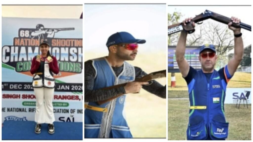 Jindal Steel : गुरजोआत खंगुरा और राइज़ा ढिल्लों ने NSSC 2025 में रचा इतिहास…! जीते राष्ट्रीय खिताब…राष्ट्रीय शॉटगन शूटिंग में जिंदल स्टील के खिलाड़ी बनाए नए रिकॉर्ड