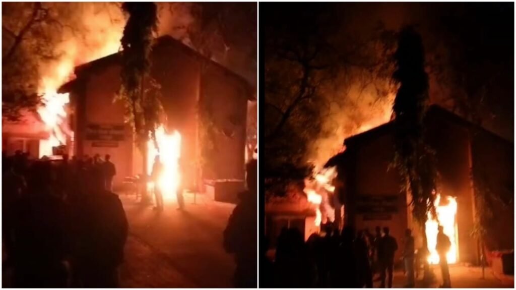 Fire Breaks DEO Office : बिग ब्रेकिंग…रायपुर में जिला शिक्षा अधिकारी कार्यालय में आग…! स्टोर रूम में रखे महत्वपूर्ण दस्तावेज जलकर खाक…यहां देखें VIDEO