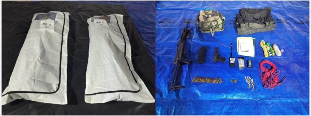 Bijapur Encounter : बीजापुर में सुरक्षाबलों और नक्सलियों के बीच मुठभेड़…! पामेड़ एरिया कमेटी के 2 नक्सली ढेर