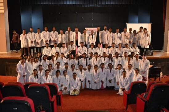 JNMMC रायपुर में वंदे मातरम की 150वीं वर्षगांठ पर भव्य आयोजन…! पांच लाख प्रतिभागियों के साथ राष्ट्रीय गीत को समर्पित कार्यक्रम