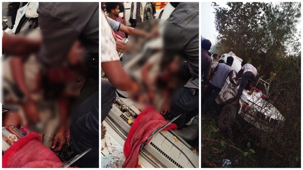 Major Road Accident : बोलेरो और ट्रक की जोरदार टक्कर…! चालक कोमा में चला गया…9 लोग भी भीषण गंभीर…यहां देखिए खौफनाक मंजर