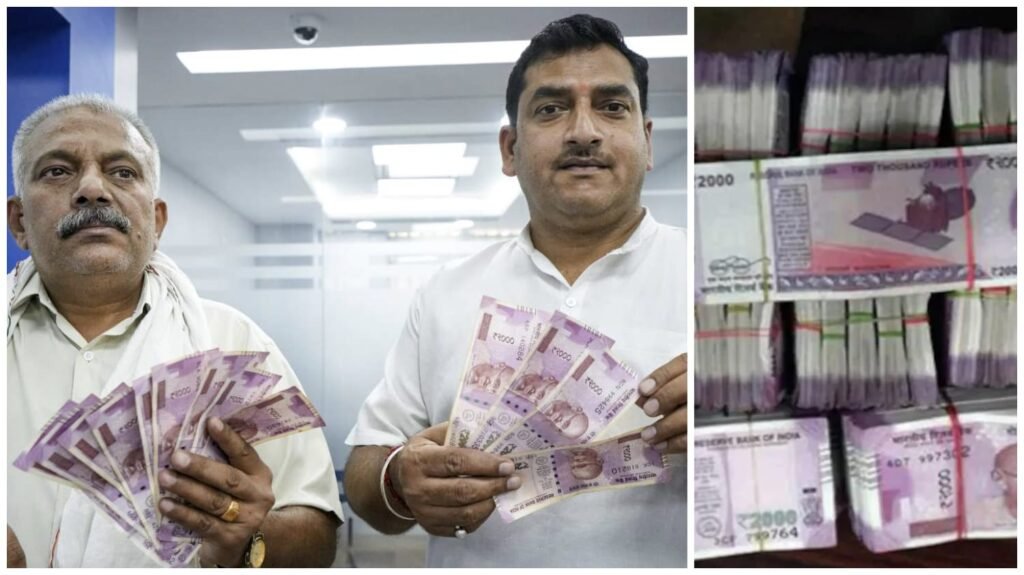 Indian Economy : 2000 रुपए के गुलाबी नोटों की 98% वापसी…! अब भी 5,669 करोड़ रुपये की नहीं हुई वापसी…दबाकर बैठे है लोग…RBI ने जारी किया आंकड़ा यहां देखें