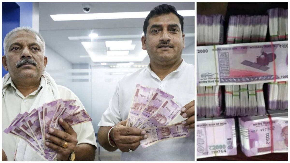 Indian Economy : 2000 रुपए के गुलाबी नोटों की 98% वापसी…! अब भी 5,669 करोड़ रुपये की नहीं हुई वापसी…दबाकर बैठे है लोग…RBI ने जारी किया आंकड़ा यहां देखें