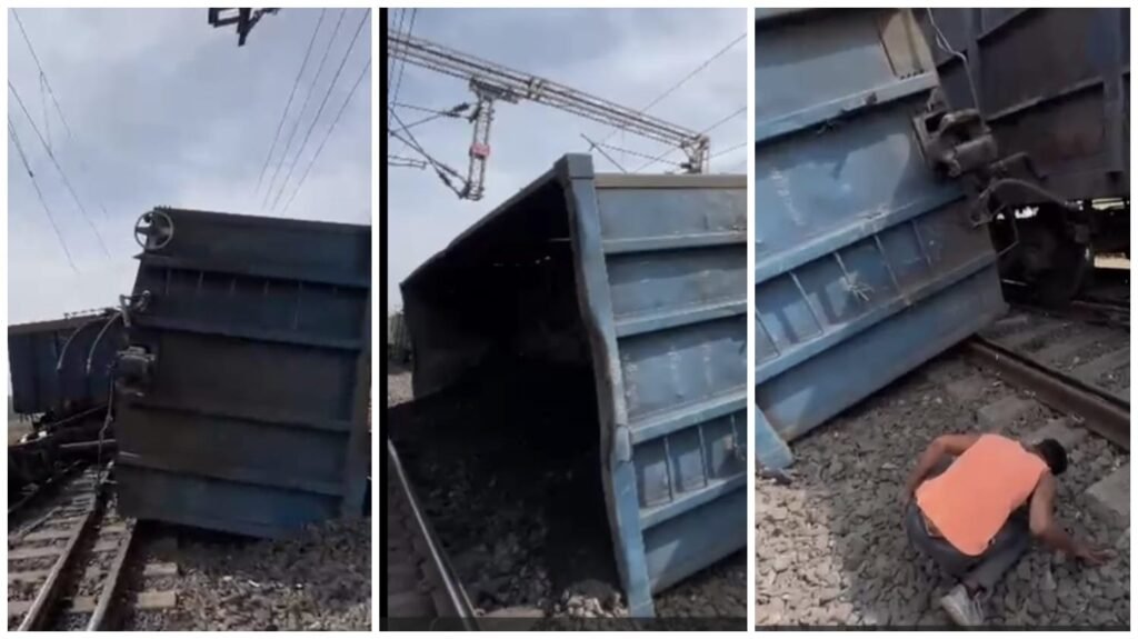 Train Accident : एमसीबी ब्रेकिंग…! बड़ा रेल हादसा टला…मालगाड़ी के डिब्बे पलटे…रेलवे टीम बहाली में जुटी…यहां देखें बैक टू बैक Video