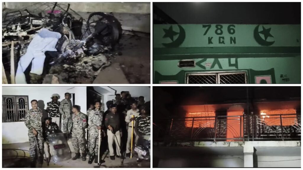 Dispute two Parties : राजिम में दो पक्षों में विवाद…! कई घरों में लगाई आग…सड़क पर खड़ी गाड़ियों को भी किया आग के हवाले…कई लोगों को आईं चोटें…गांव पुलिस छावनी में तब्दील…यहां देखें बैक टू बैक Video