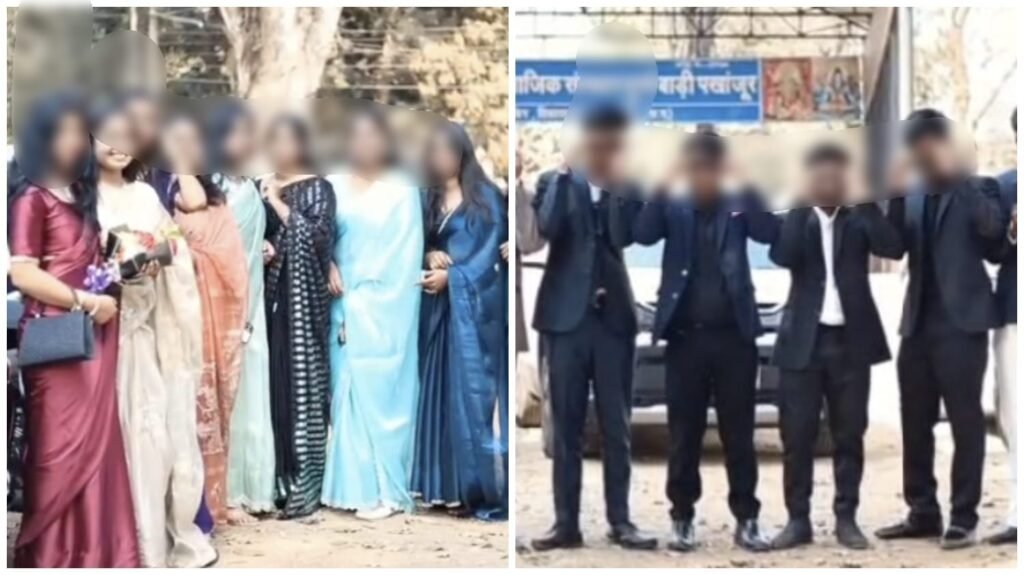 Farewell Stunt : पखांजूर से सामने आया संवेदनशील तस्वीरें…! नाबालिक गर्ल्स-बॉयज के फेयरवेल पार्टी…स्टंट देख रह जाएंगे हैरान…फिल्मी स्टाइल में धाकड़ एंट्री…सोशल मीडिया पर वायरल हुआ ये VIDEO