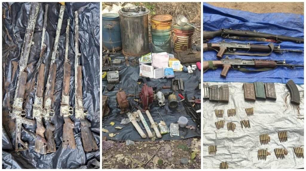 Naxal Operation : गरियाबंद में नक्सलियों की रीढ़ टूटी…! ई-30 आर्म्स टीम ने ध्वस्त किया हथियारों का गढ़…28 ग्रेडेड…29 अन्य घातक हथियार…300 से अधिक कारतूस बरामद…यहां देखें Video