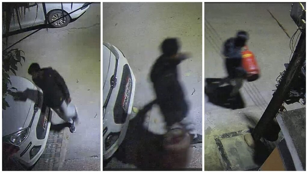 Cylinder Theft : CCTV में कैद सिलेंडर चोर गैंग…! आधी रात को बाइक सवार बदमाशों ने उड़ाए 4 सिलेंडर…चोरी का यह तरीका आपको हैरान कर देगा…यहां देखें VIDEO