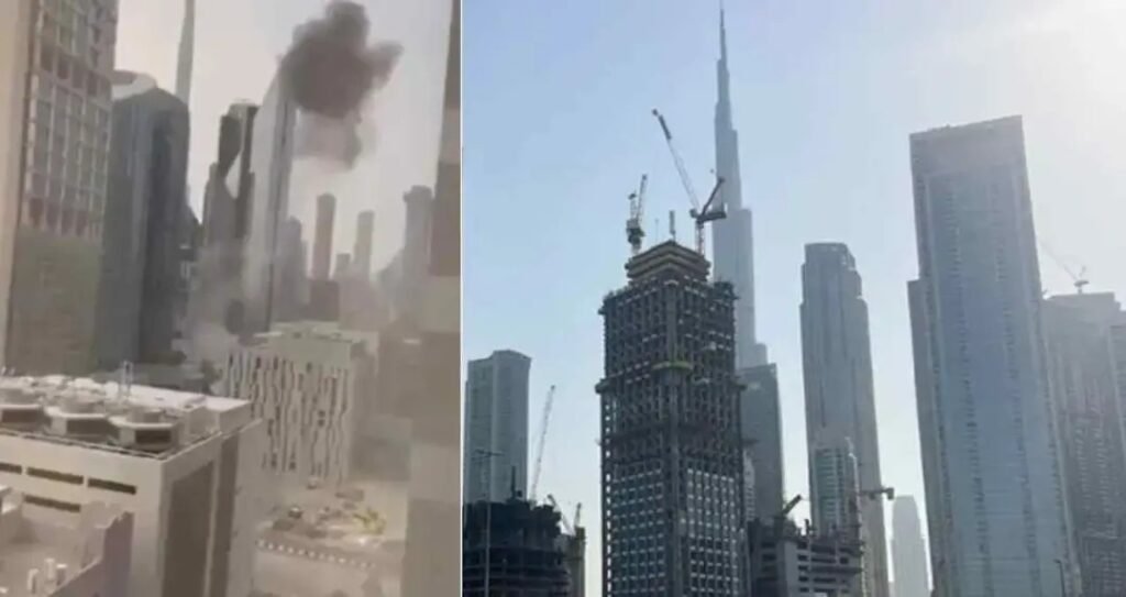 Dubai Missile Strike : ईरान-इजरायल तनाव के बीच दुबई में भीषण मिसाइल हमला…! फाइनेंशियल हब निशाने पर…शेख जायद रोड पर बजे सायरन…अफरा-तफरी का माहौल…यहां देखें VIDEO