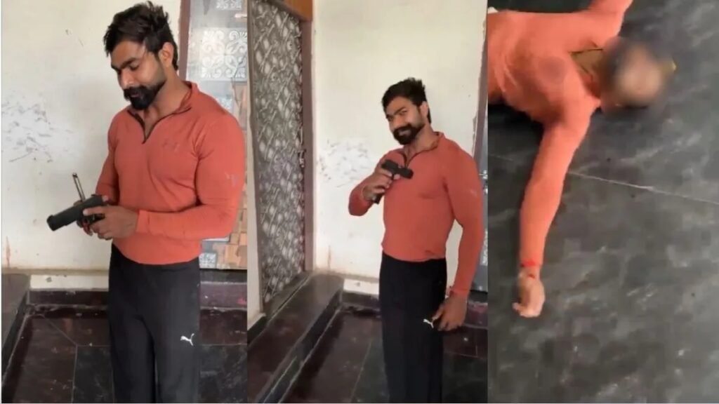 Stunt Gone Wrong : स्टंट का खतरनाक अंत…! युवक ने अपने हाथों से मैगज़ीन भरी…बंदूक अपनी छाती से लगाई और चला दी गोली…मौके पर मौत…सामने आया घटना का ये डरावना VIDEO यहां देखें