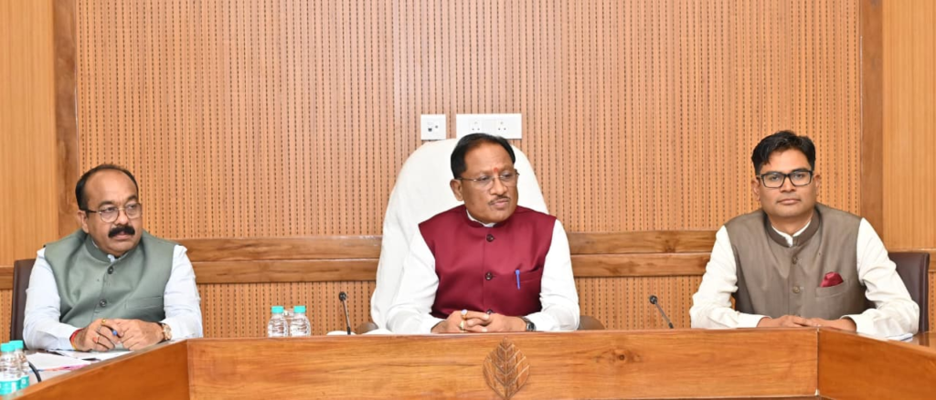 SCR MEETING : मुख्यमंत्री की अध्यक्षता में छत्तीसगढ़ राजधानी क्षेत्र विकास प्राधिकरण (SCR) की पहली बैठक आयोजित