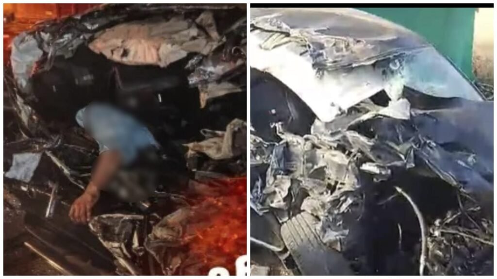 Berasia Road Accident : रोड पर मौत का मंजर…! तेज रफ्तार कार और भूसे से भरी ट्रॉली की टक्कर…भीषण हादसे में एक ही परिवार के 3 बेटों की दर्दनाक मौत…यहां देखें Video