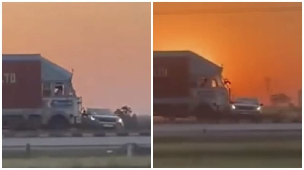 Highway Accident : हाईवे पर सनसनीखेज हादसा…! ट्रक ने कार को 1.5 किमी तक घसीटा…गाड़ी में सवार 3 लोग लगातार चीखते चिल्लाते रहे…रोंगटे खड़े कर देने वाला VIDEO यहां देखें