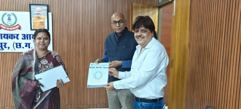 Tax Relief Possible : व्यापारियों को राहत…! Tax System में बदलाव की तैयारी…! चैंबर ने मुख्य आयकर आयुक्त को सौंपे अहम सुझाव