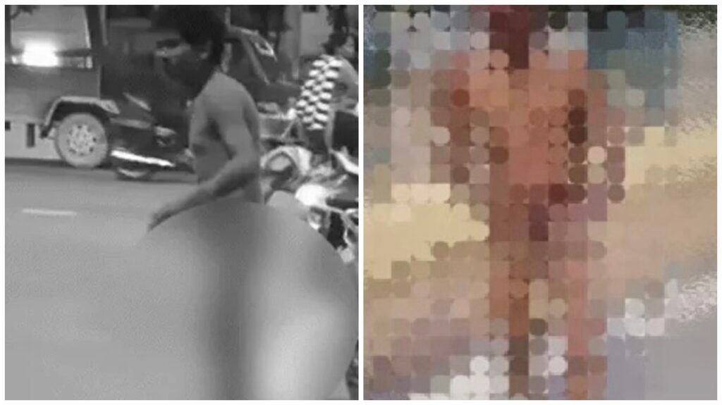 Young Man Naked : कोरबा में युवक के साथ अमानवीय व्यवहार…! युवक को नग्न कर सड़क पर दौड़ा-दौड़ाकर पीटा…यहां देखें नृशंस वायरल VIDEO