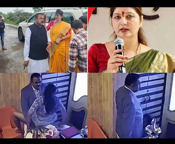 Ashok Kharat Case : चर्चित बाबा विवाद में नया ट्विस्ट…! अशोक खरात से रिश्तों पर दिया खुल्लम खुला जवाब…अब यही स्वयंभू पुलिस हिरासत में अपना चेहरा छिपाता आया नजर…यहां देखें VIDEO