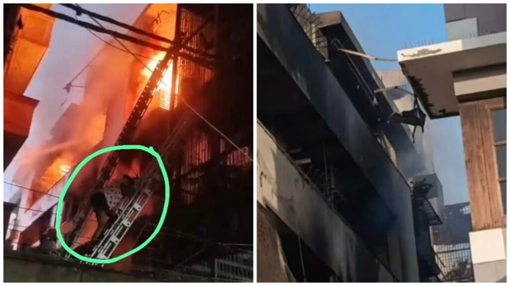 AC Blast Incident : आधी रात को AC ब्लास्ट से बिल्डिंग में लगी भीषण आग…! छत का दरवाजा बंद होने से नहीं भाग सके लोग…9 लोगों की बेहद दर्दनाक मौत…यहां देखें VIDEO