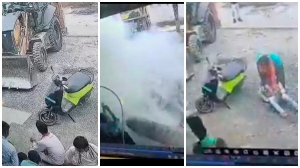 Tyre Explosion : बिलासपुर में दर्दनाक हादसा…! हवा भरते समय फटा JCB का टायर…15 फीट तक उछले लोग…हेल्पर की मौके पर दर्दनाक मौत…3 घायल…CCTV फुटेज आया सामने यहां देखें