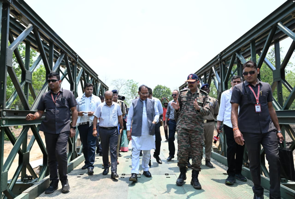 Bijapur Development : विकास, विश्वास और सुशासन का सेतु बना कोण्डापल्ली का बेली ब्रिज, बीजापुर-पूवर्ती मार्ग पर बना आधुनिक बेली ब्रिजरू कनेक्टिविटी और विकास को मिली नई गति