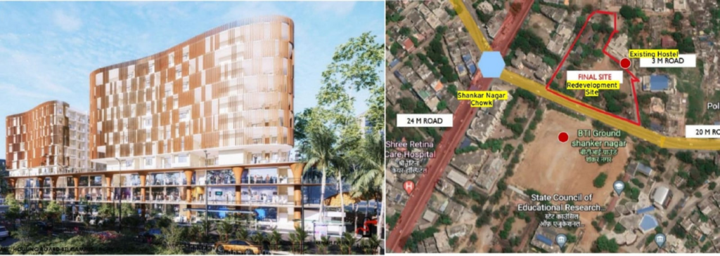 Redevlopment Project : शासन द्वारा रिडेवलपमेंट योजना अंतर्गत शंकर नगर बी.टी.आई. ग्राउंड के सामने तथा अन्य कुल पाँच परियोजनाओं का टेंडर जारी, हाउसिंग एंड इंफ्रास्ट्रक्चर डेवलपमेंट बोर्ड द्वारा जारी की गई निविदाएं