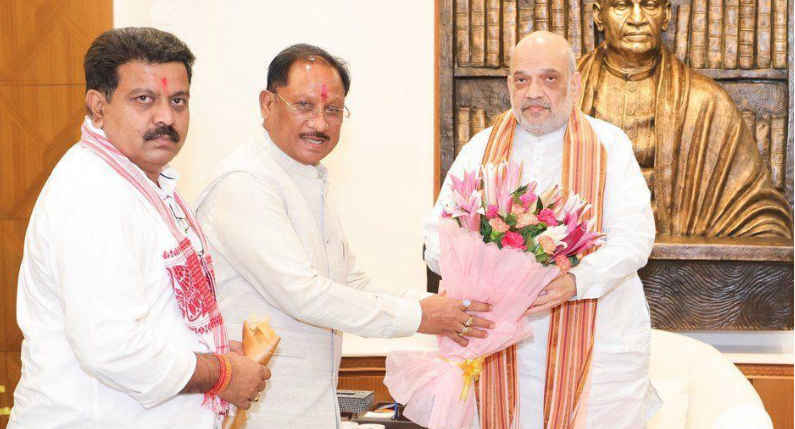 Chhattisgarh में अखिल भारतीय आयुर्वेद संस्थान के स्थापना का प्रस्ताव, अमित शाह से मिले मुख्यमंत्री विष्णुदेव साय