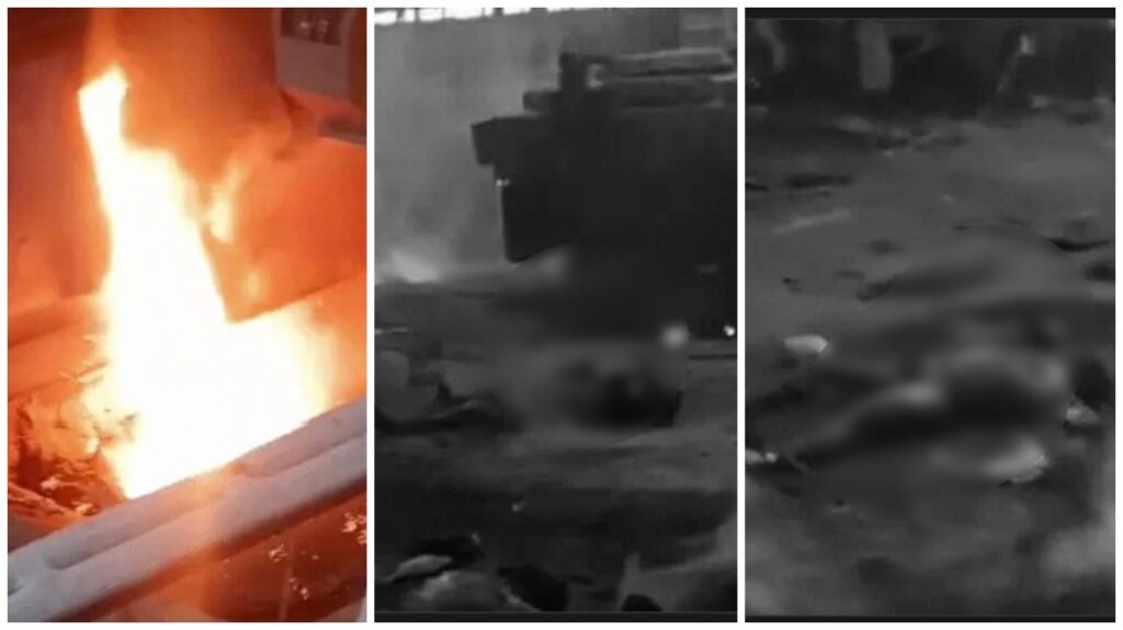 Vizag Steel Plant Accident : 1600°C पिघला लोहा गिरने से 8 मजदूरों की दर्दनाक मौत…! क्रेन से गिरा मोल्टन आयरन…कई मजदूर जिंदा जले…आंध्र प्रदेश में बड़ा औद्योगिक हादसा