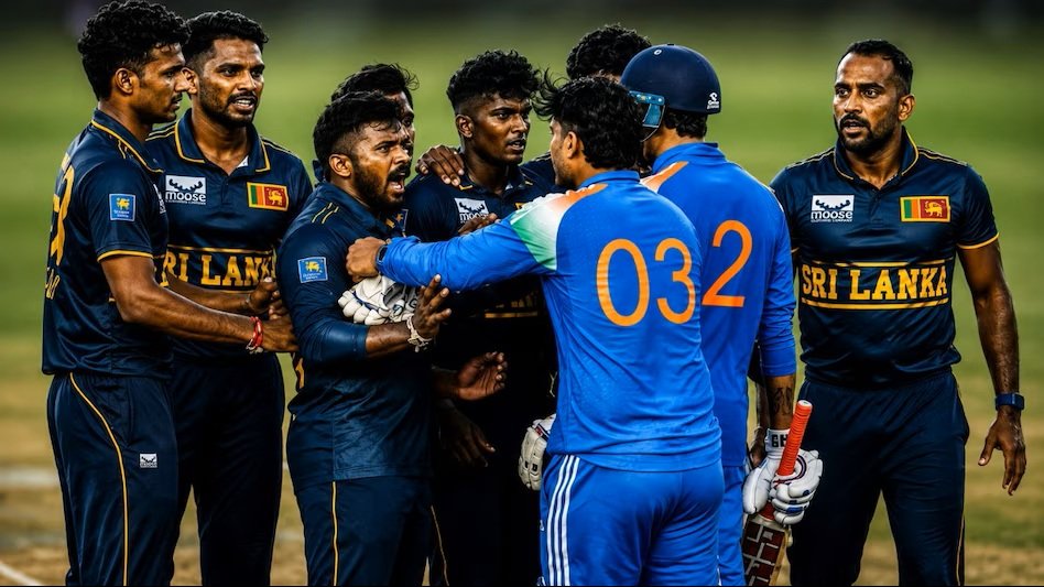 Dambulla Match Controversy : 15 साल के वैभव सूर्यवंशी पर गिरी गाज…! मैच के बाद हुई धक्का-मुक्की पड़ी भारी…आधी मैच फीस कटी…कप्तान तिलक वर्मा पर भी कार्रवाई