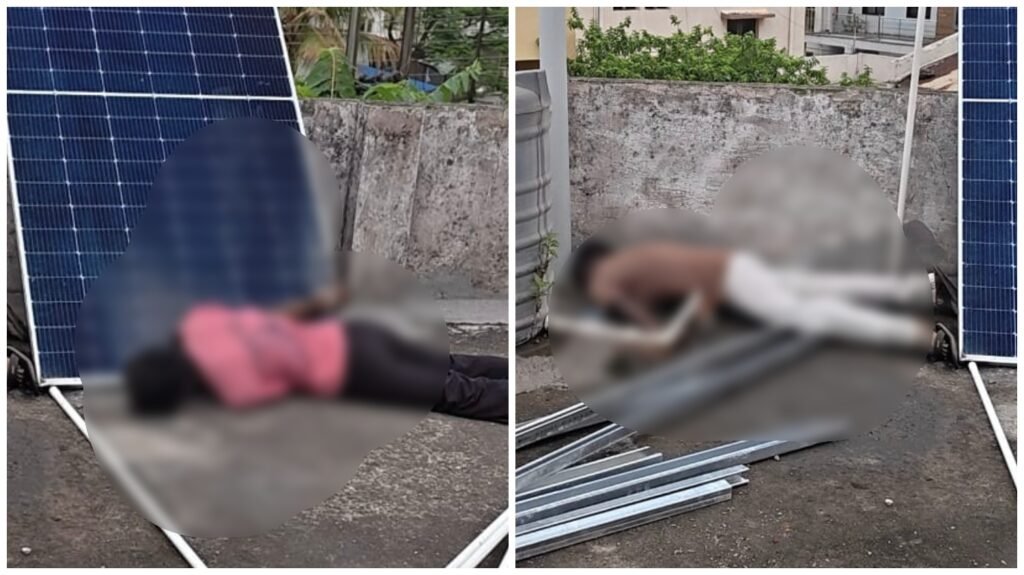 High Tension Line Accident : सावधान…रायपुर के प्रोफेसर कॉलोनी से आई दुखद खबर…! सोलर पैनल इंस्टॉलेशन के दौरान हाईटेंशन की चपेट में आए दो टेक्निशियन की दर्दनाक मौत