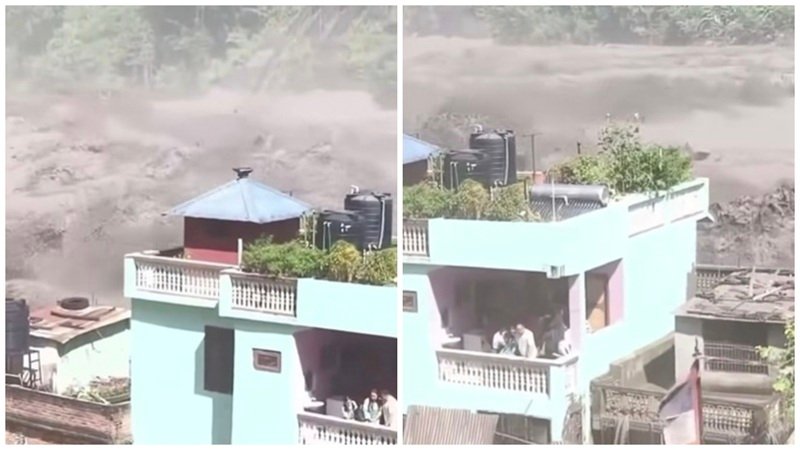 Miracle in Nepal: नेपाल में तबाही के बीच चमत्कार? पत्थर-मलबे का प्रचंड सैलाब में चट्टान की तरह खड़ा रहा ये हरा घर; सभी लोग सुरक्षित, वायरल VIDEO ने दुनिया को चौंकाया, यहां देखें