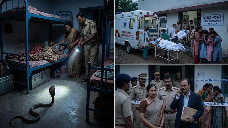 Gadchiroli Snake Bite : दिल दहला देने वाली घटना…आधी रात हॉस्टल में घुसा जहरीला नाग…! सो रही 6 छात्राओं को डसा…3 की मौत 3 गंभीर…प्रशासन में हड़कंप VIDEO