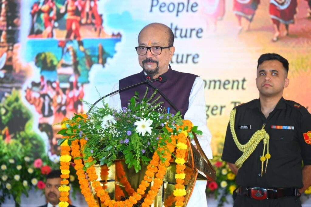 Governor Ramen Deka ‘द्रोणाचार्य संगम-2026’ में हुए शामिल, कहा-समय का सदुपयोग और परिश्रम ही सफलता की कुंजी