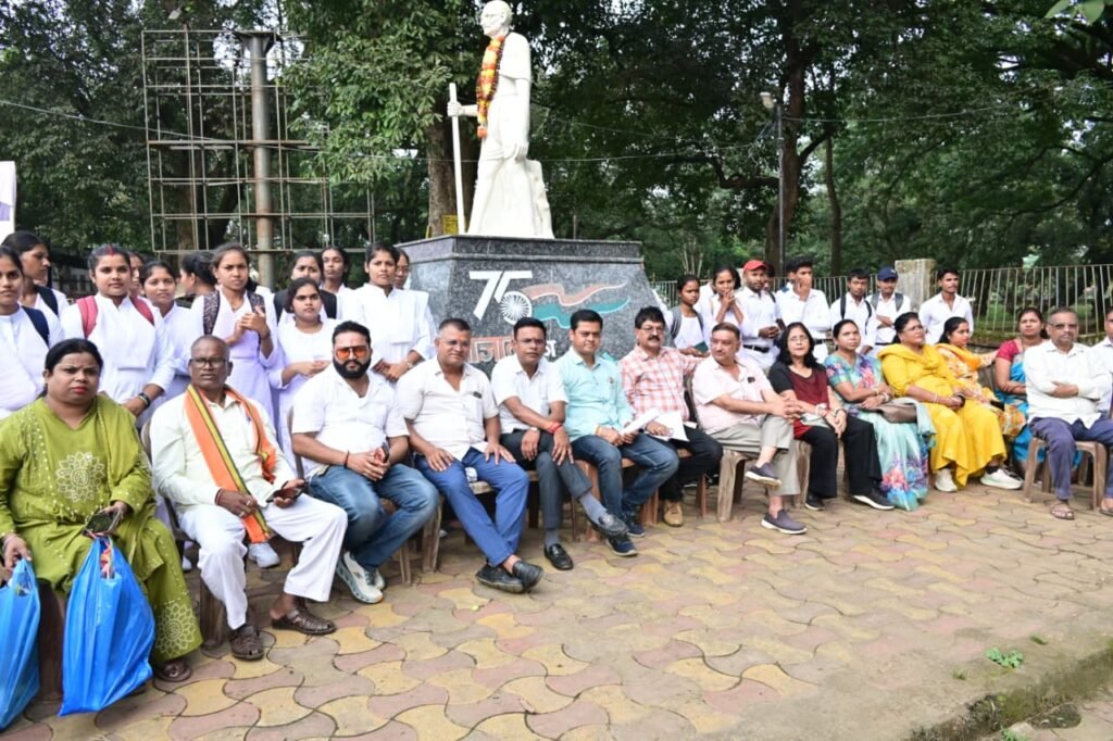 Seva Sankalp Abhiyaan के तहत नुक्कड़ नाटक और रंगोली से विद्यार्थियों ने दिया जागरूकता एवं राष्ट्र निर्माण का संदेश