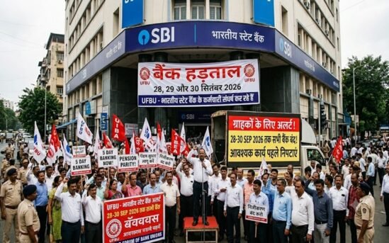 Bank Strike 2026: SBI ग्राहकों के लिए बड़ा अलर्ट! 28 से 30 सितंबर तक बैंक हड़ताल, 27 सितंबर को खुले रहेंगे बैंक; जानें क्या करें