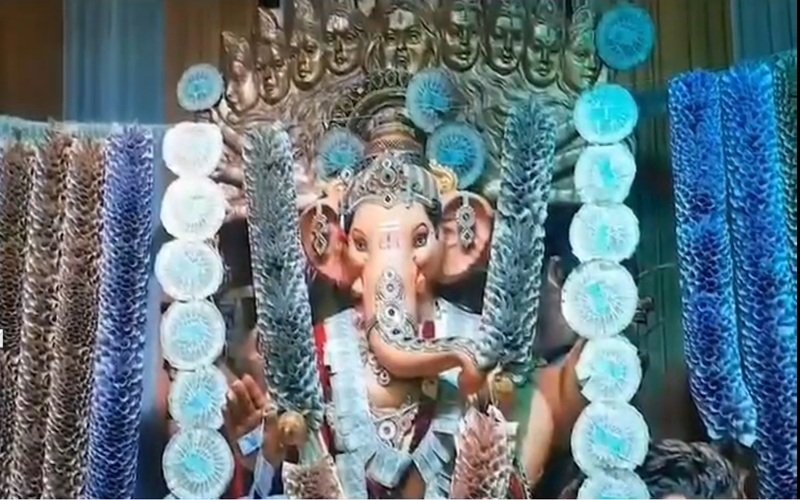 Ganpati made of Currency: 2.90 करोड़ के नोटों से सजे गणपति, अनोखी सजावट ने खींचा ध्यान; ऐसे जुटाए करोड़ों के नोट देखें VIDEO