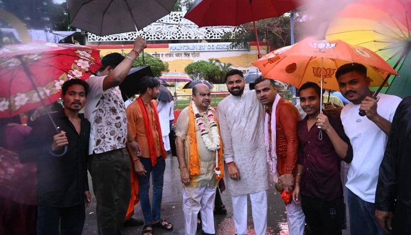 Drug-Free India Padyatra Week: विधायक पुरन्दर मिश्रा के नेतृत्व में 28वें वर्ष में अभियान का शुभारंभ, भाजपा कार्यकर्ताओं, समाज प्रमुखों, साधु-संतों और छात्र-छात्राओं ने लिया हिस्सा