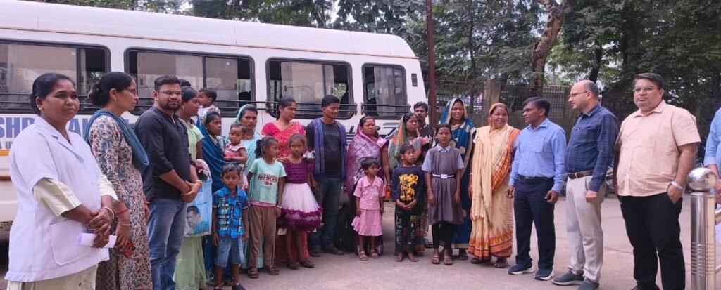 Seva Sankalp Abhiyaan : जन्मजात हृदय रोग पीड़ित सात बच्चों को मिलेगा निःशुल्क उपचार की सुविधा, चिरायु टीम ने बच्चों को उपचार के लिए भेजा रायपुर