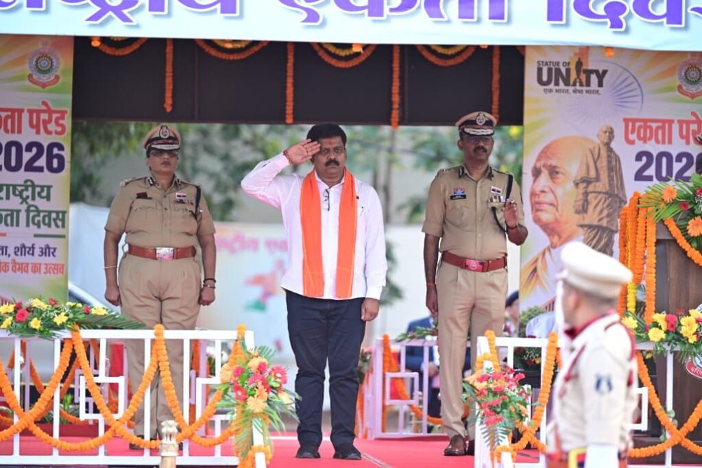 National Unity Day 2026 : नक्सलवाद के खिलाफ लड़ाई में ऐतिहासिक सफलता, विजय शर्मा बोले- सरदार पटेल के आदर्शों पर बनाएंगे सुरक्षित और विकसित छत्तीसगढ़