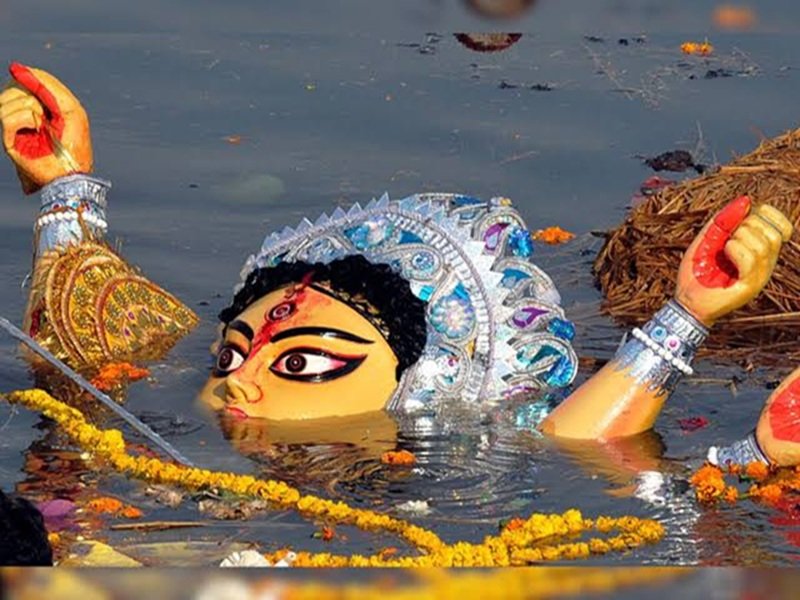 Durga Visarjan: खारून नदी में दुर्गा मूर्ति विसर्जन पर प्रतिबंध, नियम तोड़ने पर होगी कार्रवाई; नगर निगम ने बनाई समिति