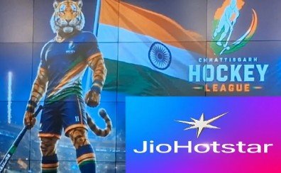 CG Hockey League का आधिकारिक स्ट्रीमिंग पार्टनर बना जियोहॉटस्टार, रायपुर के मैदान से पूरी दुनिया देखेगी राज्य के खिलाड़ियों का हुनर